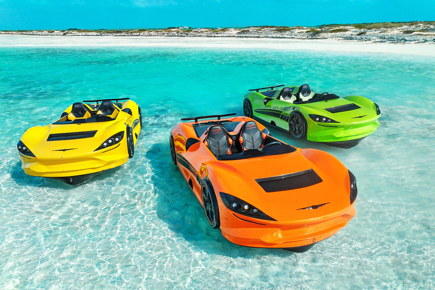 Jet car experience on Caribbean water