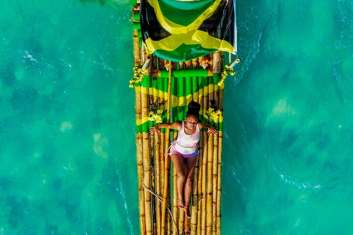 Bamboo rafting experience in Jamaica